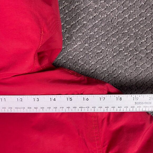 Napapijri Anorak Jacket Men's XS Red Hooded Pullover - Picture 13 of 15